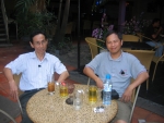 Trần Văn Anh và Hạnh ở Sài Gòn tháng 2/2009